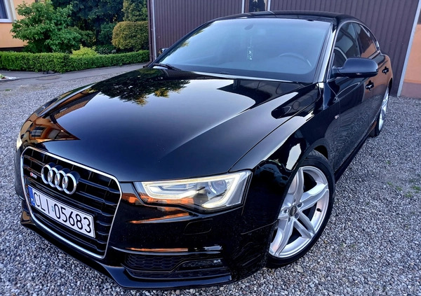 Audi A5 cena 67500 przebieg: 128000, rok produkcji 2016 z Jelenia Góra małe 529